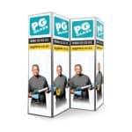 four section Partition Panels