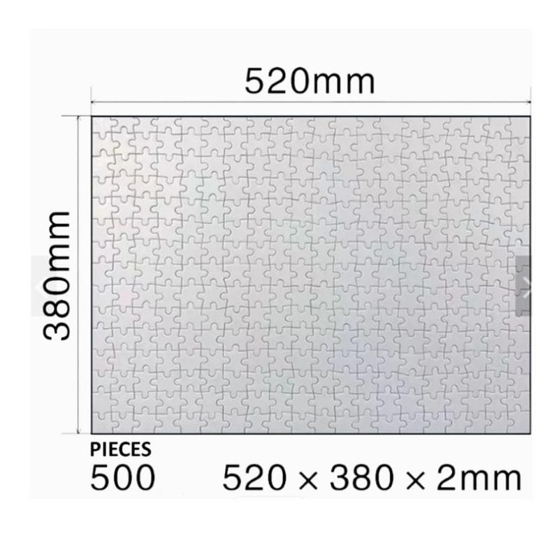 Large Custom Jigsaw Photo Puzzles - 500 PIECES