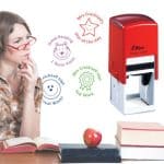 Shiny Teacher Stamps 32x32mm