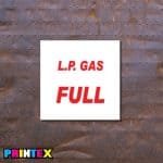 L.P. Gas Full Sign - Gas