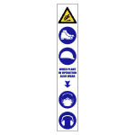 Plant In Operation PPE Sign