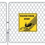 Watch Your Step Sign