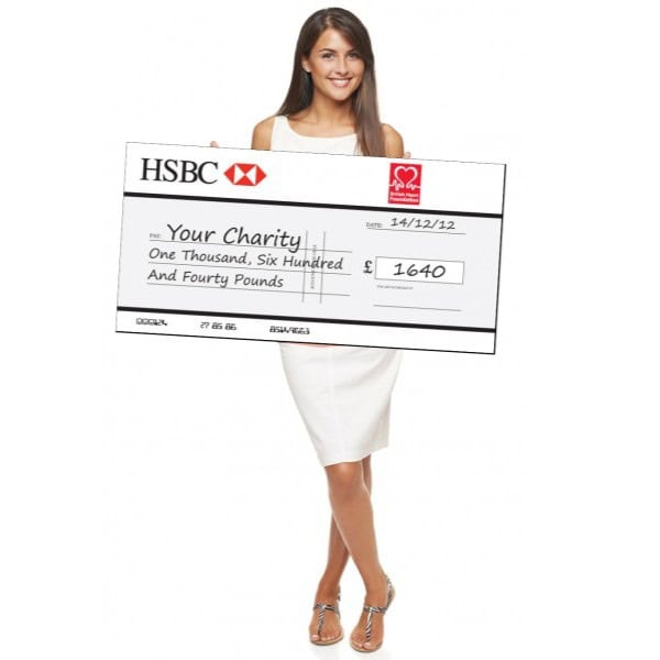 Jumbo Promotional Printed Checks