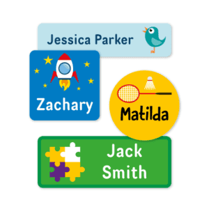 Kids & School Sticker Labels