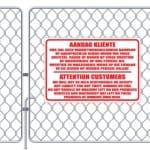 No Liability Sign
