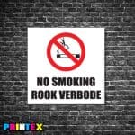 No Smoking Icon Business Sign