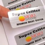 Brushed Metallic Stickers