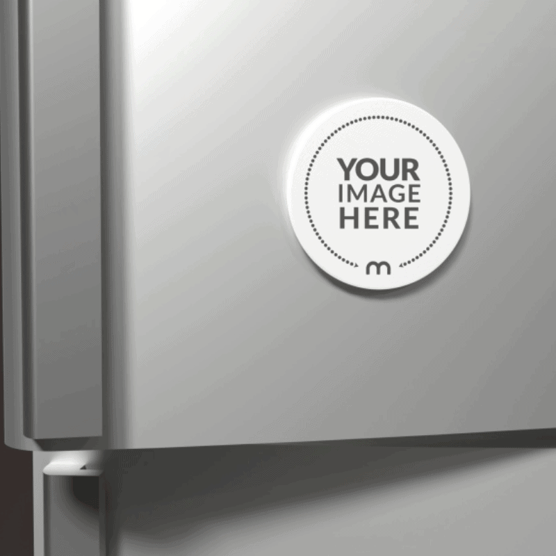 Round Promotional Fridge Magnets