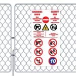 Security Area Sign