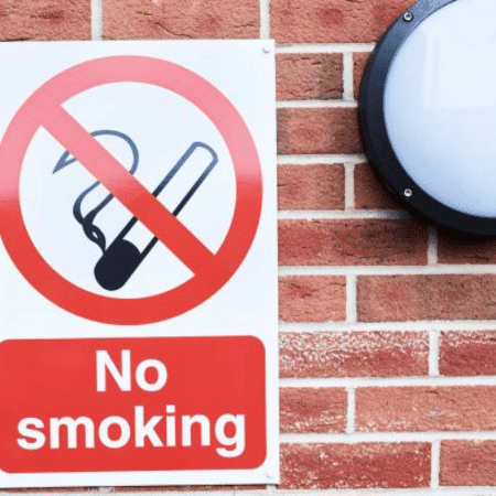 Smoking Regulations Business Signs
