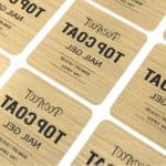 Brushed Metallic Stickers