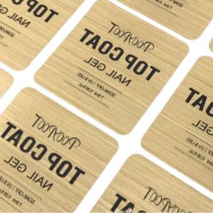 Brushed Metallic Stickers