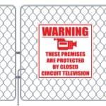 Warning CCTV Sign
