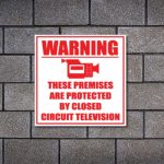 Warning CCTV Sign