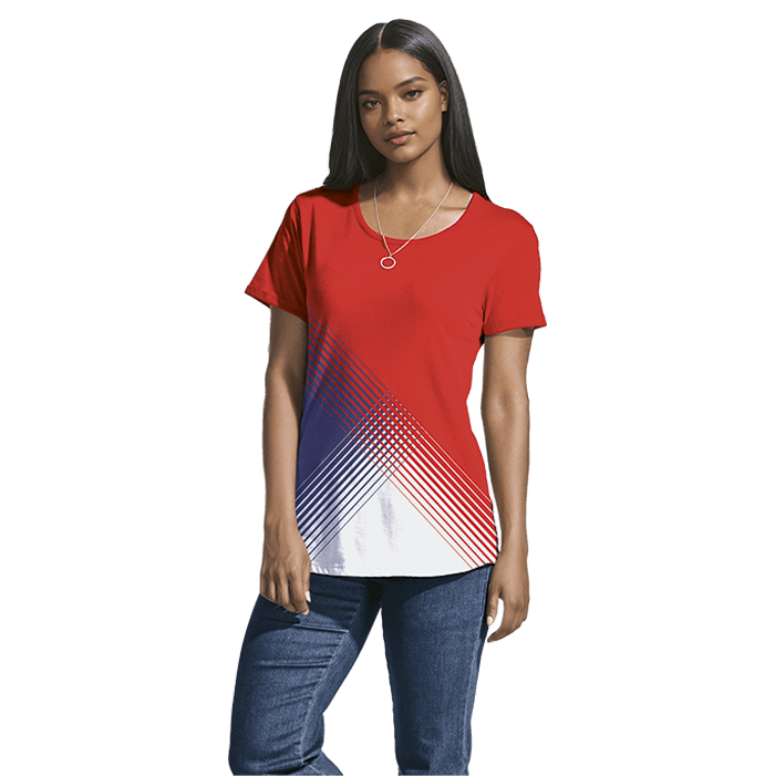 Ladies Crew Neck T-Shirts