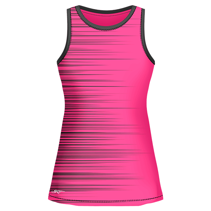 Front View Ladies Crew Neck Vests
