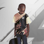 Kids V-neck Neck T-shirt Custom Design