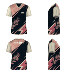 Kids V-neck Neck T-shirt Custom Design
