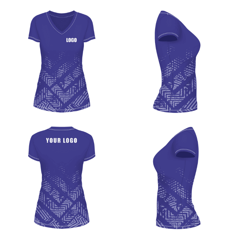 Ladies Crew Neck T-shirt Custom Design