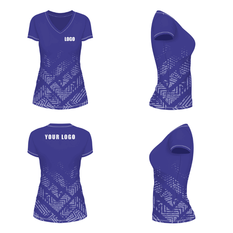 Ladies Crew Neck T-shirt Custom Design