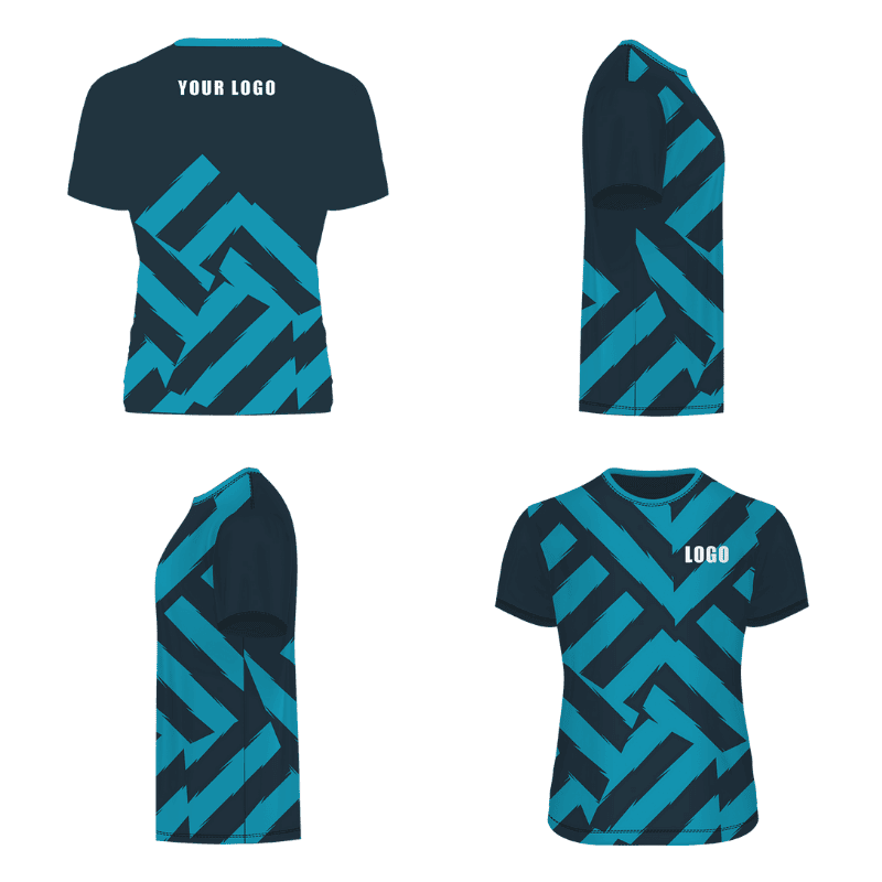 Mens Crew Neck T-shirt Custom Design (2)