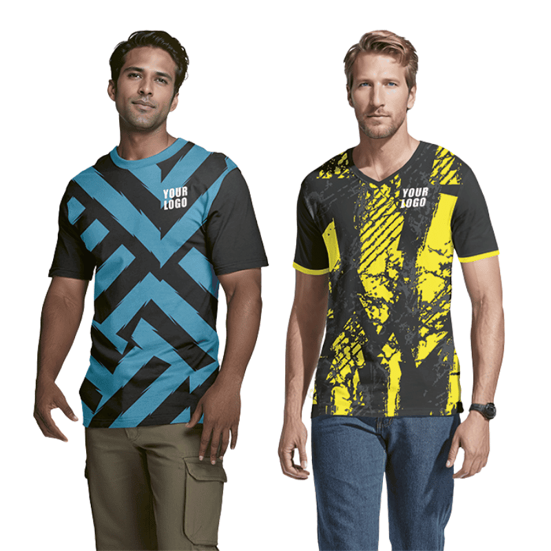 Mens Crew Neck T-shirt Custom Design