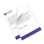 Custom printed Letterheads