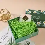 Crinkle cut Product Box Filler - Light Green
