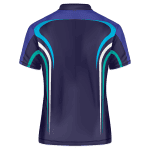 Kids Golf Shirt Custom Design - Back View
