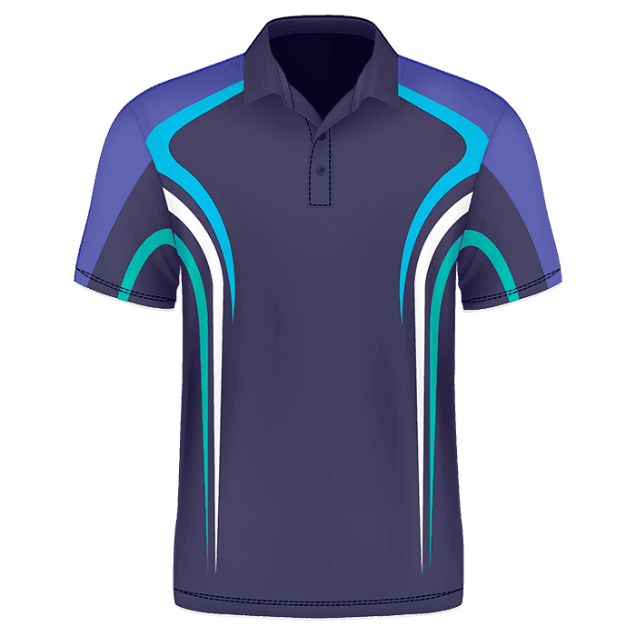 Kids Golf Shirt Custom Design - Front View