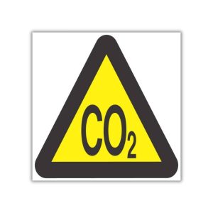 Beware Of Carbon Dioxide SABS safety sign (WW15)