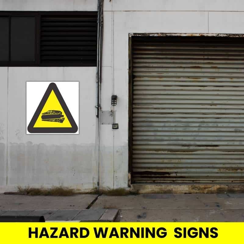 Beware Of Confined Gases SABS safety sign (WW25)