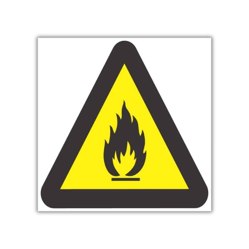 Beware Of Fire Hazard Safety Sign (WW2)