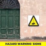 Beware Of Magnet Crane SABS safety sign WW30