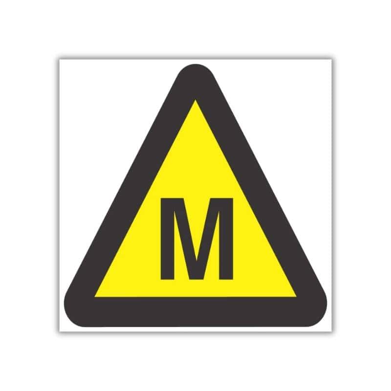 Beware Of Methane SABS safety sign (WW9)
