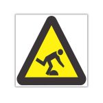 Beware Tripping Hazard SABS safety sign (WW33)