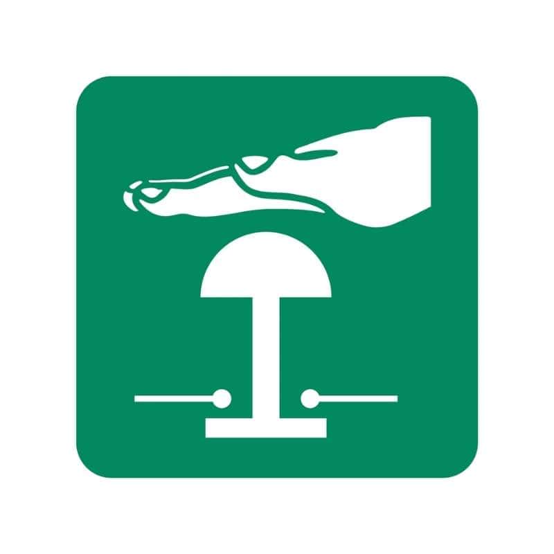 EMERGENCY STOP SAFETY SIGN (GA 29)