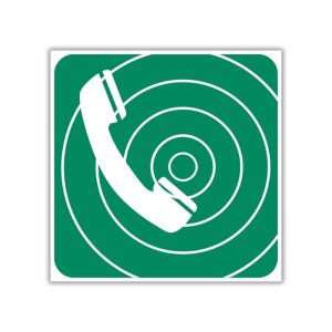 Emergency Telephone Safety Sign (GA15)