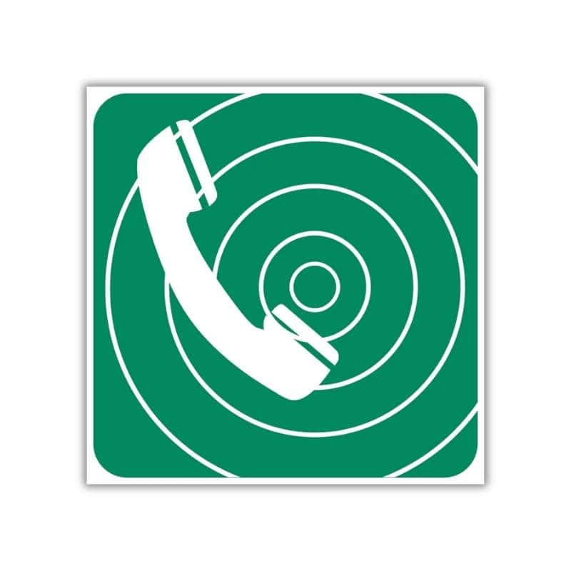 Emergency Telephone Safety Sign (GA15)
