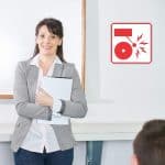 FIRE ALARM SAFETY SIGN (FB5)