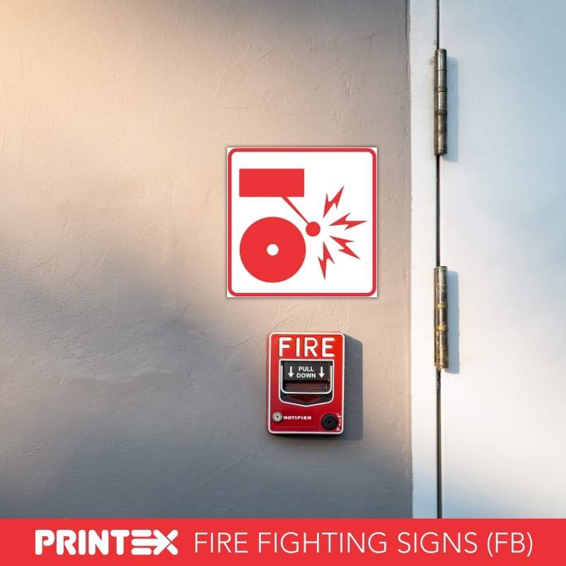 FIRE ALARM SAFETY SIGN (FB5)