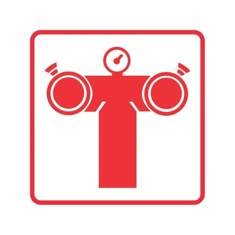 FIRE PUMP CONNECTION SAFETY SIGN (FB8)