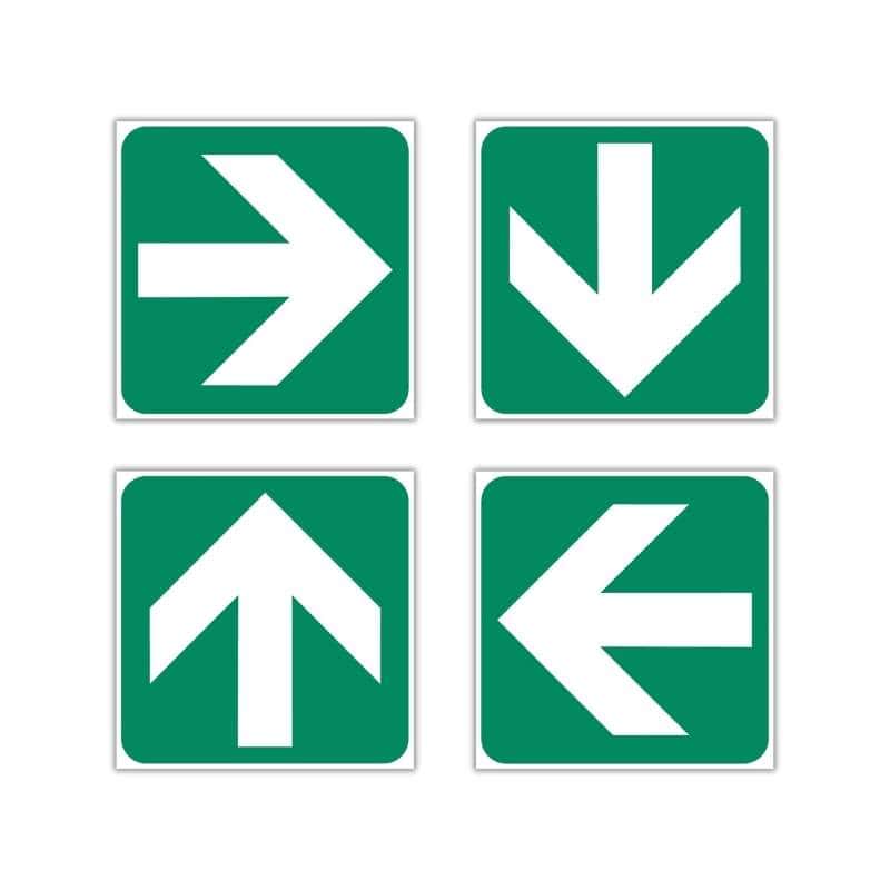 Directional Green Arrow Safety Sign (GA2)