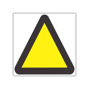 General Warning Of Hazard safety sign (WW 1)