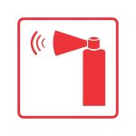 HAND HELD EMERGENCY ALARM SAFETY SIGN (FB13)