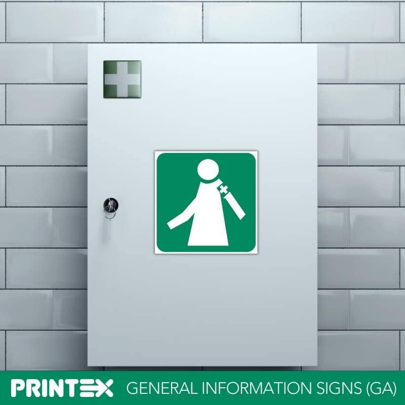 Manned First Aid Station Safety Sign (GA5)