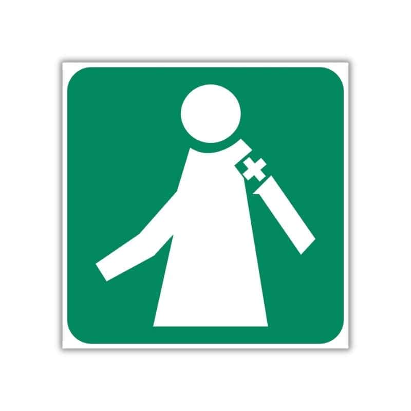 Manned First Aid Station Safety Sign (GA5)