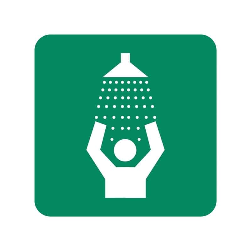 Safety Shower Safety Sign (GA20)