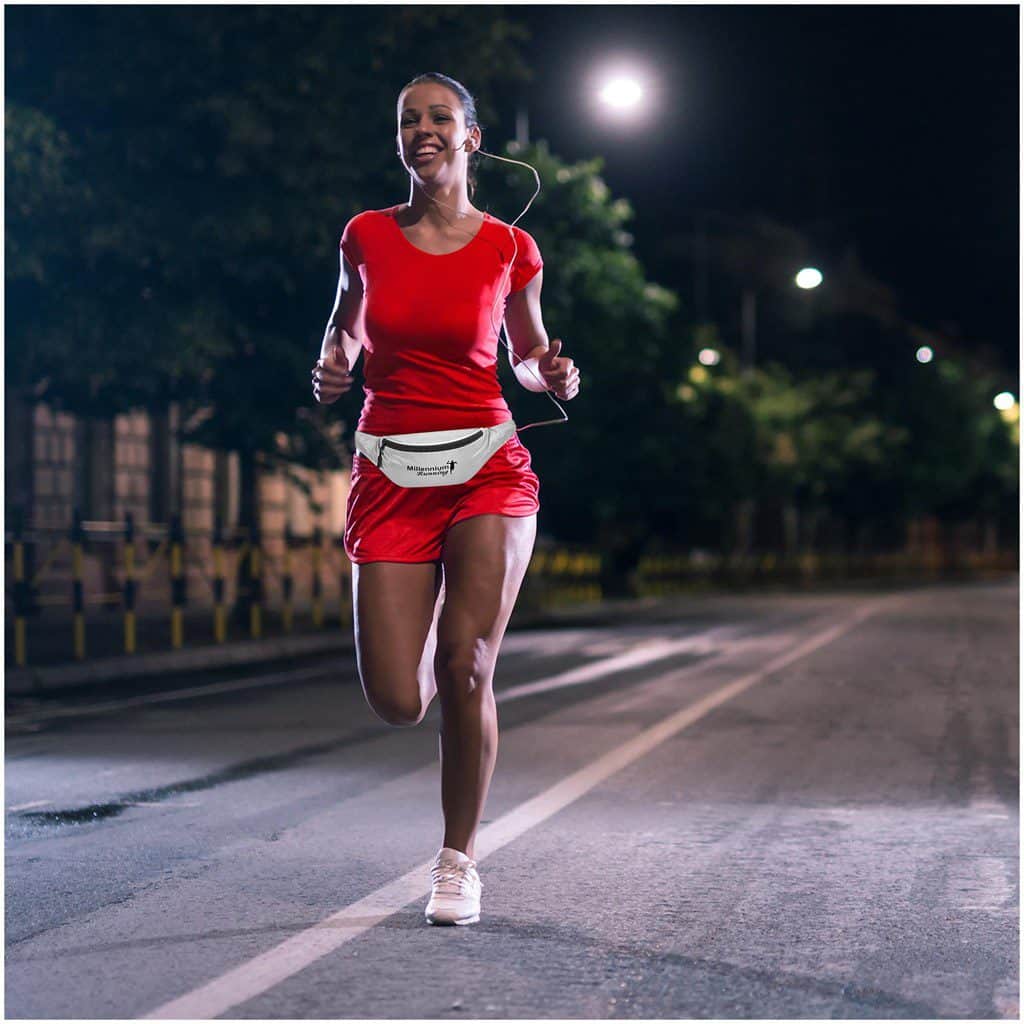 Slazenger Olympia Reflective Waist Bag Lifestyle Image