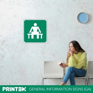 Waiting Place Safety Sign (GA14)